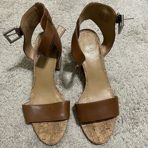 Franco Sarto, Size 10M, Brown leather